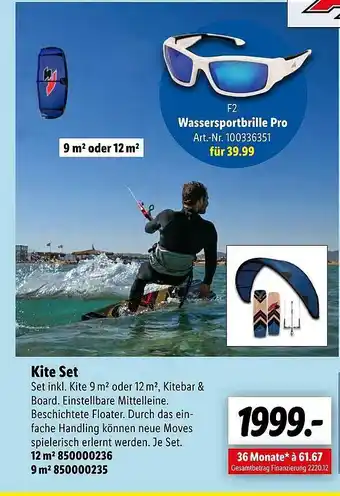 Lidl Kite Set Angebot