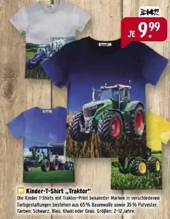 Raiffeisen Markt Kinder-t-shirt „traktor“ Angebot