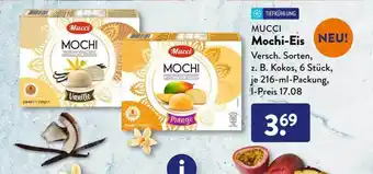 Aldi Süd Mucci Mochi-eis Angebot