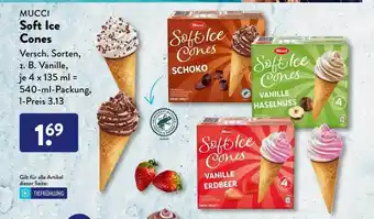 Aldi Süd Mucci Soft Ice Cones Angebot