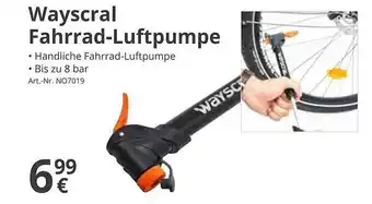 A.T.U. Wayscral Fahrrad-luftpumpe Angebot