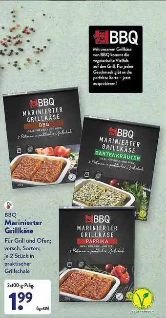 Aldi Nord Bbq Marinierter Grillkäse Angebot