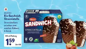 Aldi Nord Mucci Eis-sandwich Stracciatella Angebot