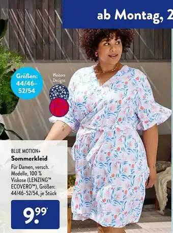 Aldi Süd Ble Motion+ Sommerkleid Angebot