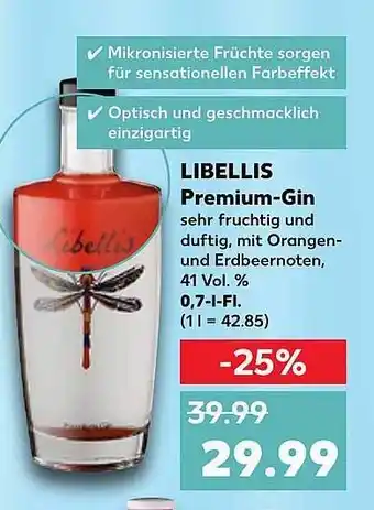 Kaufland Libellis Premium-gin Angebot