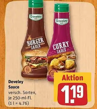 REWE Develey Sauce Angebot