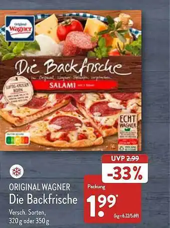 Aldi Nord Original Wagner Die Backfrische Angebot