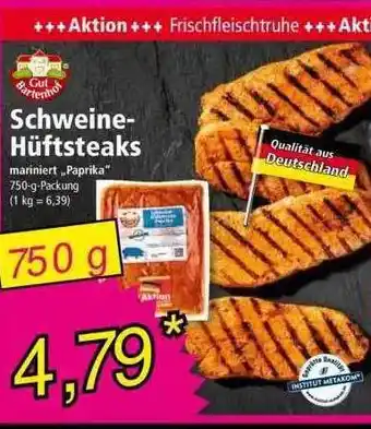 Norma Gut Bartenhof Schweine-hüftsteaks Angebot