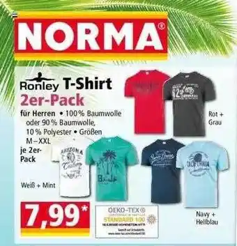 Norma Ronley T-shirt 2er-pack Angebot