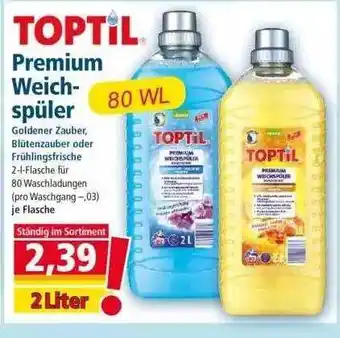 Norma Toptil Premium Weichspüler Angebot