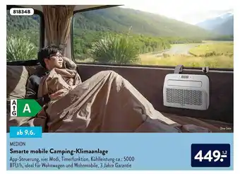 Aldi Süd Medion Smarte Mobile Camping-klimaanlage Angebot