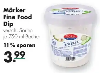 Handelshof Marker Fine Food Dip 750ml Angebot