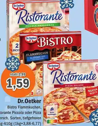 Aktiv Irma Dr. Oetker Bistro Flammkuchen Angebot