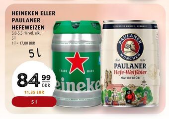 Scandinavian Park Heineken eller paulaner hefeweizen tilbud