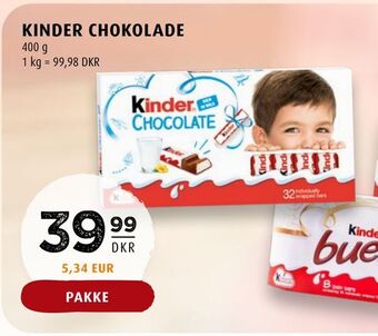 Scandinavian Park Kinder chokolade tilbud