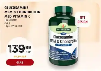 Scandinavian Park Glucosamine msm & chondroitin med vitamin c nyt design tilbud