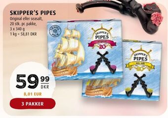 Scandinavian Park Skipper's pipes tilbud