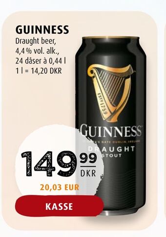 Scandinavian Park Guinness tilbud