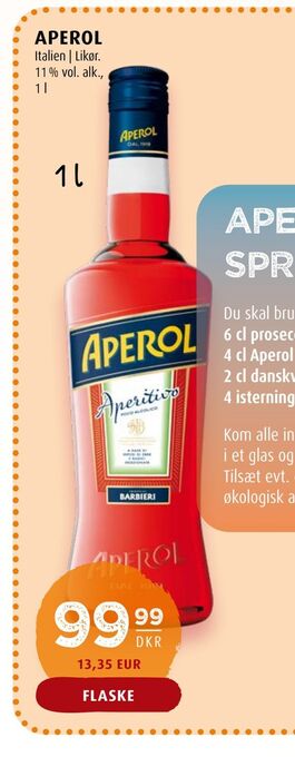 Scandinavian Park Aperol tilbud