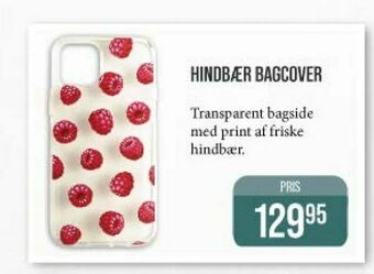 Hindbær bagcover
