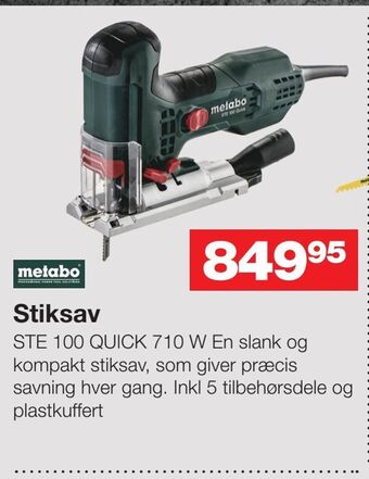 Bauhaus Stiksav tilbud