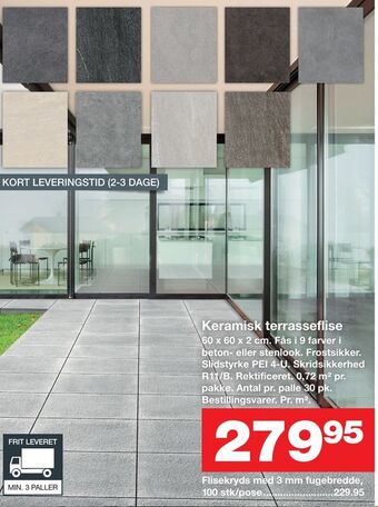 Keramisk terrasseflise