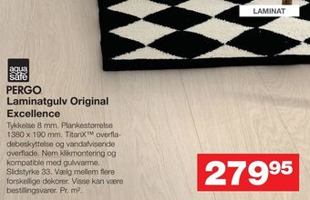 Bauhaus Laminatgulv Original Excellence tilbud