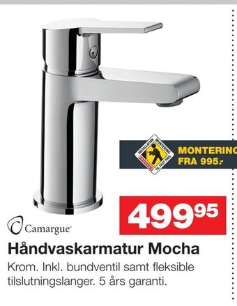Bauhaus Håndvaskarmatur Mocha tilbud