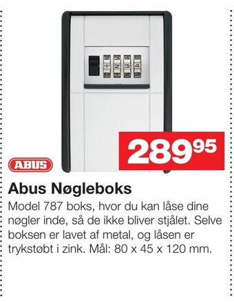 Bauhaus Abus Nøgleboks tilbud