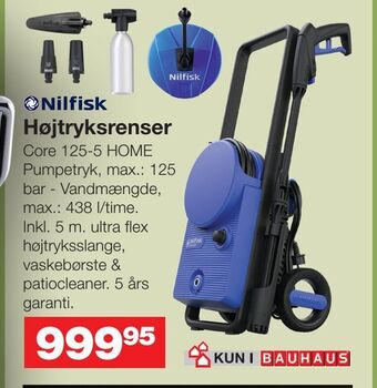 Bauhaus Højtryksrenser tilbud