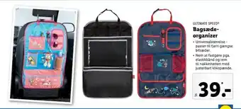 Lidl Bagsæde- organizer tilbud