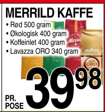 ABC Lavpris Merrild kaffe tilbud