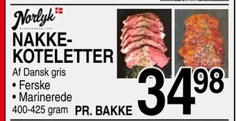 ABC Lavpris Nakkekoteletter tilbud