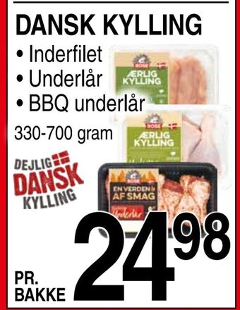 ABC Lavpris Dansk kylling tilbud