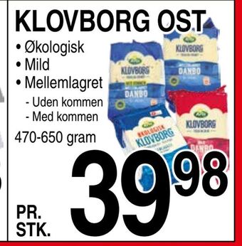 ABC Lavpris Klovborg ost tilbud