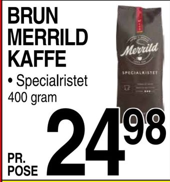 ABC Lavpris Brun merrild kaffe tilbud