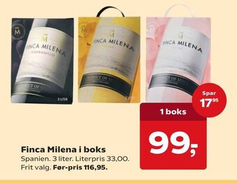 Dagli'Brugsen Finca Milena i boks tilbud