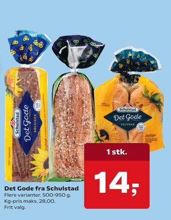 Dagli'Brugsen Det Gode fra Schulstad tilbud