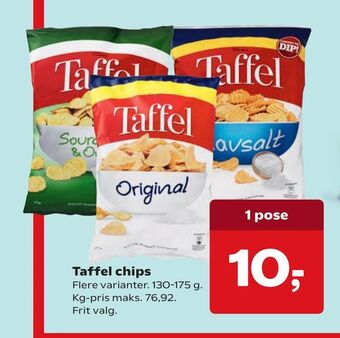Dagli'Brugsen Taffel chips tilbud