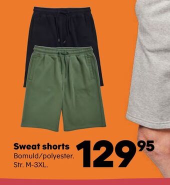 Kvickly Sweat shorts tilbud