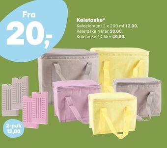 Kvickly Køletaske tilbud