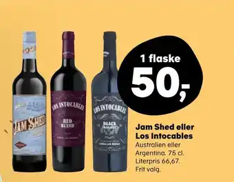 Kvickly Jam Shed eller Los Intocables tilbud