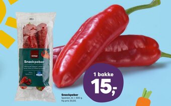 SuperBrugsen Snackpeber tilbud