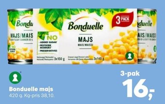 SuperBrugsen Bonduelle majs tilbud