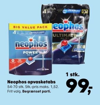 SuperBrugsen Neophos opvasketabs tilbud