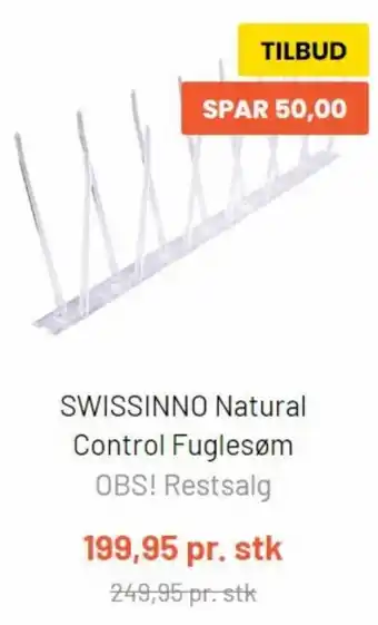 Swissinno Natural Control Fuglesøm