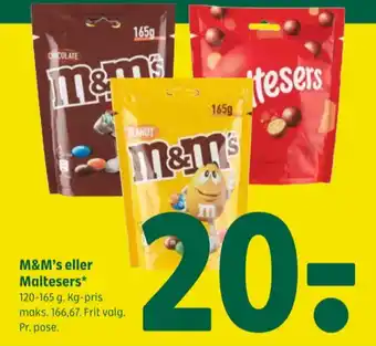 M&ms chokoladepastiller chocolate