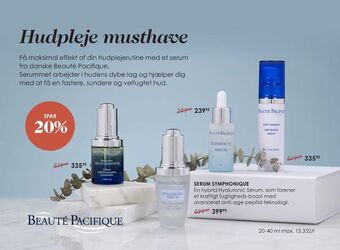 Matas Beauté pacifique serum tilbud