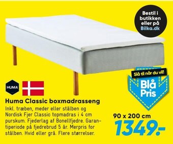 Bilka Huma Classic boxmadrasseng tilbud
