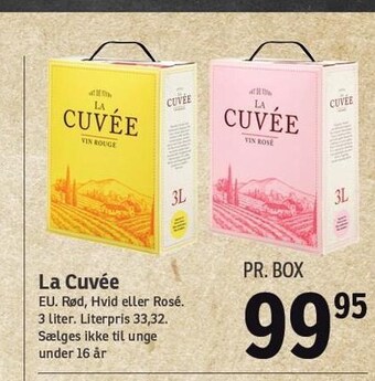SPAR La Cuvee tilbud